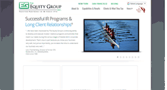 Desktop Screenshot of equityny.com